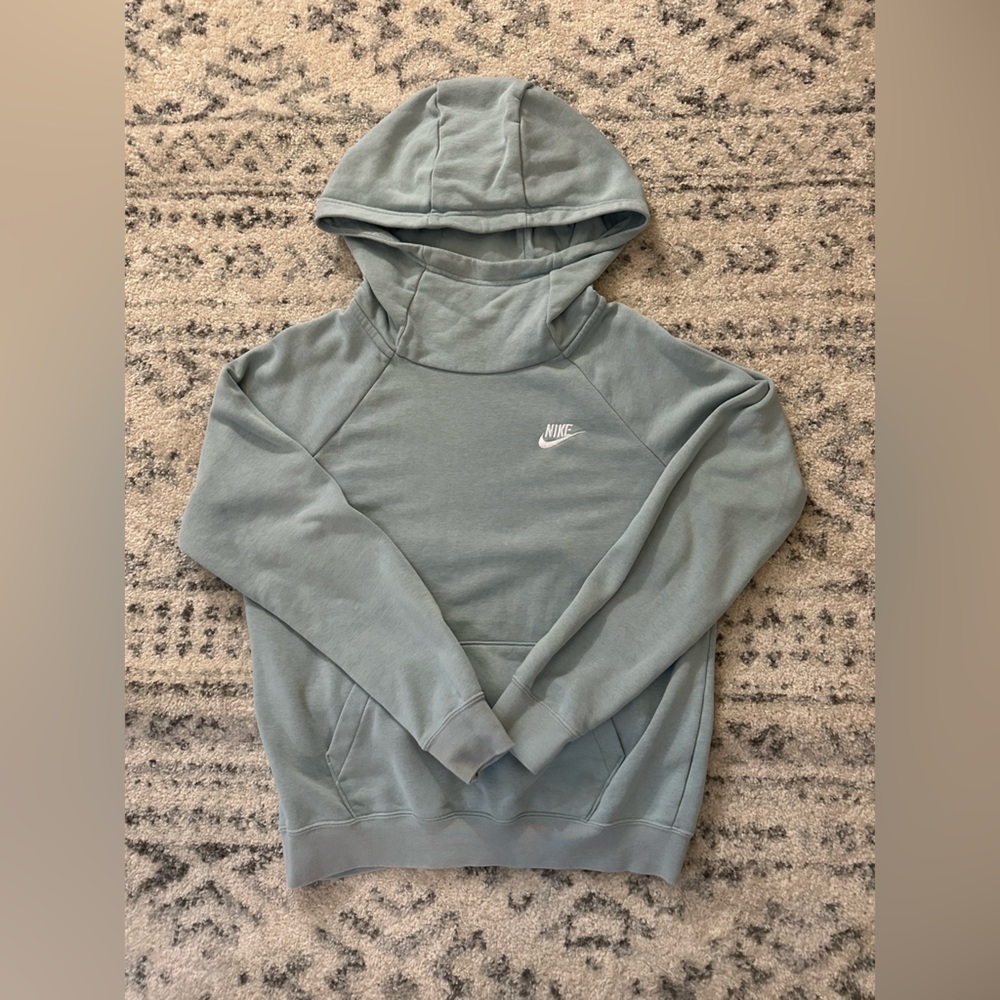Nike Light Blue Sweatshirt - Small